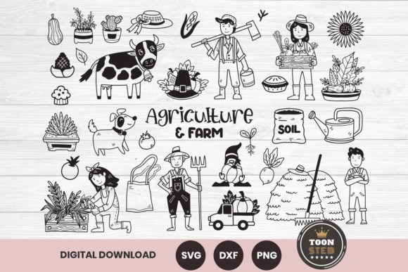 Download Cute Farm Animals Svg V3 - Cute farm animals svg Collection