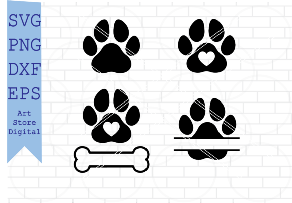 Download Dog Paw Svg, Dog Bone SVG, Paw Print SVG - Bone svg Collection