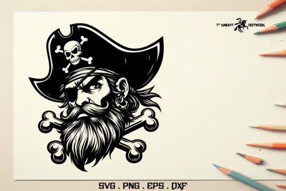 Download Pirate Head with "x" Bone Svg - Bone svg Collection